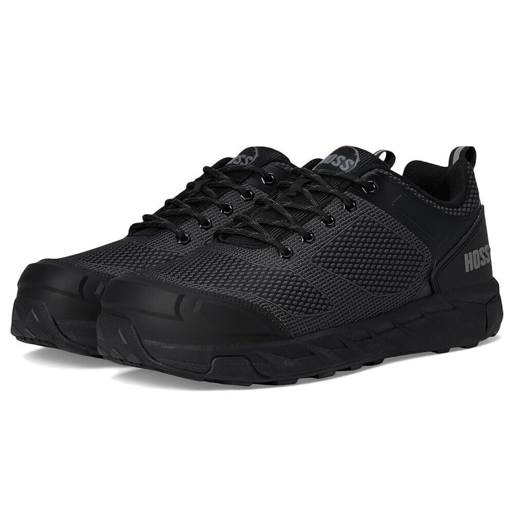 Hoss Buster Low 50160 Men's 17 Black Slip-Resistant Comp Toe Work Shoes ZOGG1676